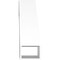 Ekena Millwork 5-in. W x 16-in. D x 16-in. H Westlake Architectural Grade PVC Knee Brace BRCP05X16X16WTL - alternate 4